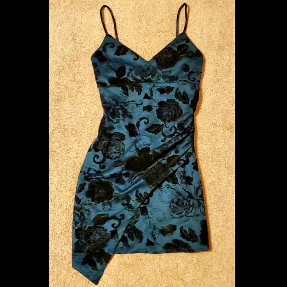 Green Floral Dress